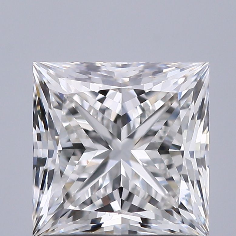Diamante Naturale Taglio Princess 1.21ct EX/EX F VS1 - GIA - 5.68x5.67x4.19mm