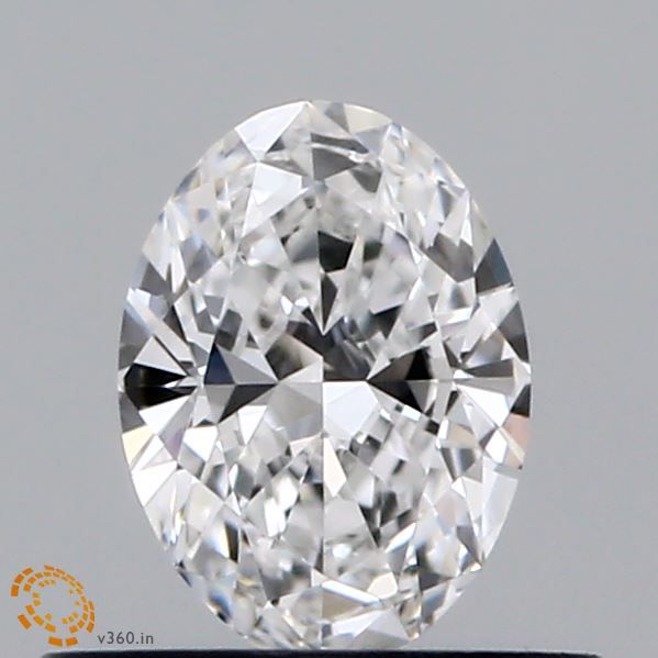 Diamante Naturale Taglio Ovale 0.44ct VG/VG E VVS1 - GIA - 6.0x4.39x2.51mm