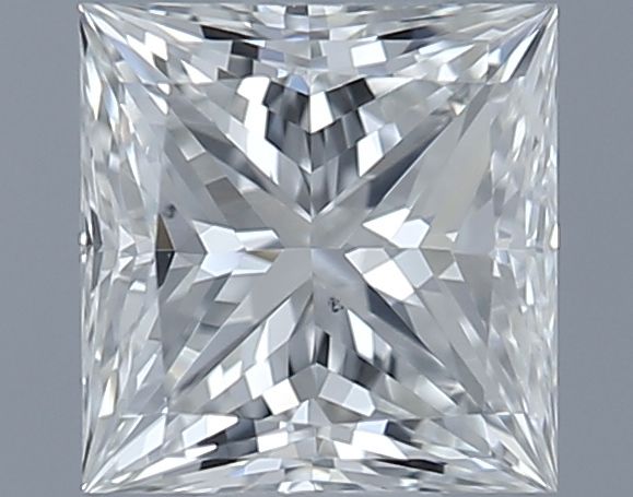 Diamante Naturale Taglio Princess 0.53ct VG/VG H VS2 - GIA - 4.53x4.42x3.19mm