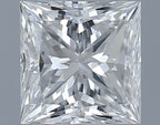 Diamante Naturale Taglio Princess 0.53ct VG/VG H VS2 - GIA - 4.53x4.42x3.19mm