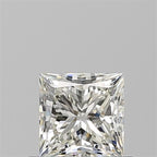 Diamante Naturale Taglio Princess 0.71ct EX/EX J VVS1 - GIA - 4.83x4.82x3.49mm