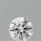 Diamante Naturale Taglio Brillante 0.21ct 3EX H VVS1 - GIA - 3.84x3.87x2.34mm