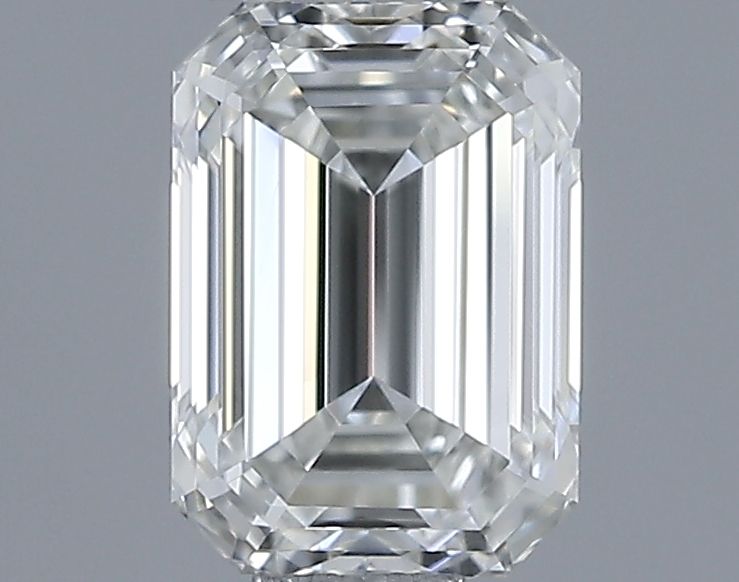 Diamante Naturale Taglio Smeraldo 0.82ct EX/EX H VVS1 - IGI - 6.27x4.43x2.99mm