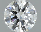 Diamante Naturale Taglio Brillante 0.54ct 3EX D IF - GIA - 5.33x5.3x3.14mm