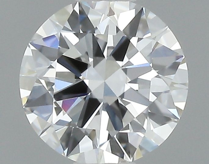 Diamante Naturale Taglio Brillante 0.54ct 3EX D IF - GIA - 5.33x5.3x3.14mm