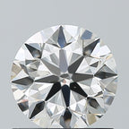 Diamante Naturale Taglio Brillante 0.9ct 3EX G VS1 - IGI - 6.07x6.12x3.83mm