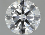 Diamante Naturale Taglio Brillante 0.41ct 3EX E VVS1 - IGI - 4.76x4.79x2.88mm