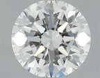 Diamante Naturale Taglio Brillante 0.62ct 3EX F VS2 - IGI - 5.37x5.39x3.4mm
