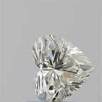 Diamante Naturale Taglio Cuore 1.01ct EX/EX J VVS2 - IGI - 6.18x6.98x4.05mm