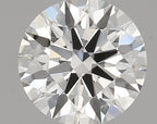 Diamante Naturale Taglio Brillante 0.43ct EX/EX/VG I IF - GIA - 4.89x4.85x2.97mm