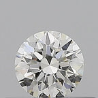 Diamante Naturale Taglio Brillante 0.3ct EX/EX/VG I VVS2 - GIA - 4.32x4.3x2.7mm