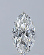 Diamante Naturale Taglio Marquise 0.5ct EX/EX G VVS1 - GIA - 8.01x4.23x2.54mm
