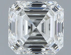 Diamante Naturale Taglio Asscher 0.51ct EX/EX F VVS2 - GIA - 4.38x4.29x2.93mm