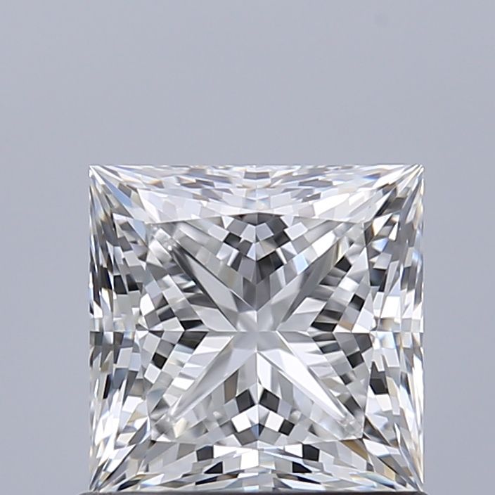 Diamante Naturale Taglio Princess 1.01ct EX/EX E VS1 - GIA - 5.4x5.37x3.96mm