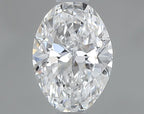 Diamante Naturale Taglio Ovale 0.58ct VG/VG D VS1 - GIA - 6.76x4.84x2.88mm