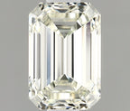 Diamante Naturale Taglio Smeraldo 0.9ct EX/EX I VVS1 - IGI - 6.6x4.45x2.99mm