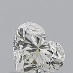 Diamante Naturale Taglio Cuore 0.63ct EX/VG I VVS2 - GIA - 4.96x5.83x3.71mm