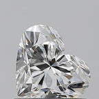 Diamante Naturale Taglio Cuore 0.7ct EX/EX H VVS2 - GIA - 5.34x6.27x3.74mm