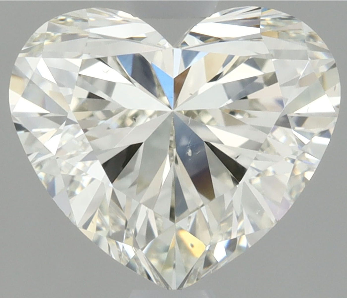 Diamante Naturale Taglio Cuore 1.5ct EX/EX J VS2 - IGI - 6.82x7.93x4.73mm