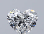 Diamante Naturale Taglio Cuore 0.4ct VG/EX F VVS1 - GIA - 4.38x5.02x3.16mm