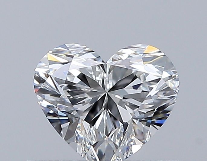 Diamante Naturale Taglio Cuore 0.4ct VG/EX F VVS1 - GIA - 4.38x5.02x3.16mm