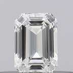 Diamante Naturale Taglio Smeraldo 0.25ct VG/VG G IF - GIA - 4.27x3.08x1.94mm