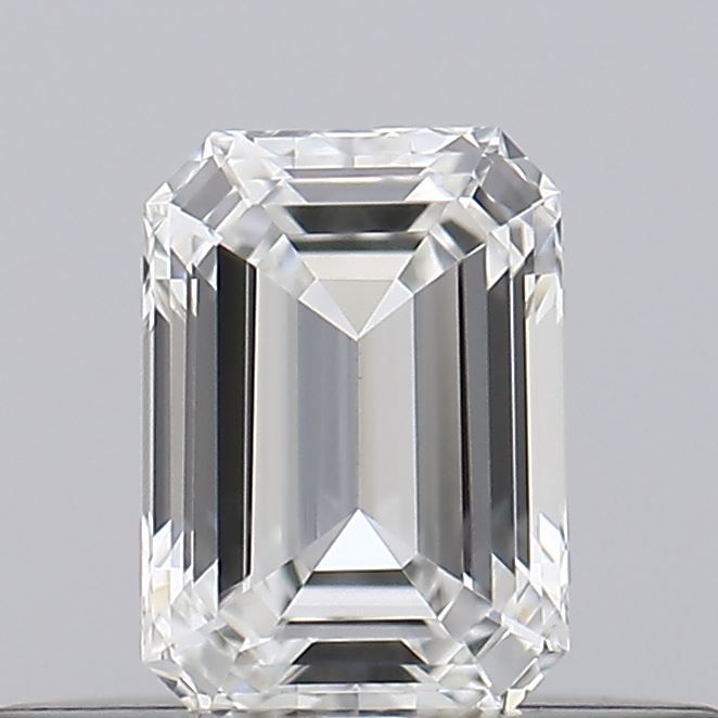 Diamante Naturale Taglio Smeraldo 0.25ct VG/VG G IF - GIA - 4.27x3.08x1.94mm