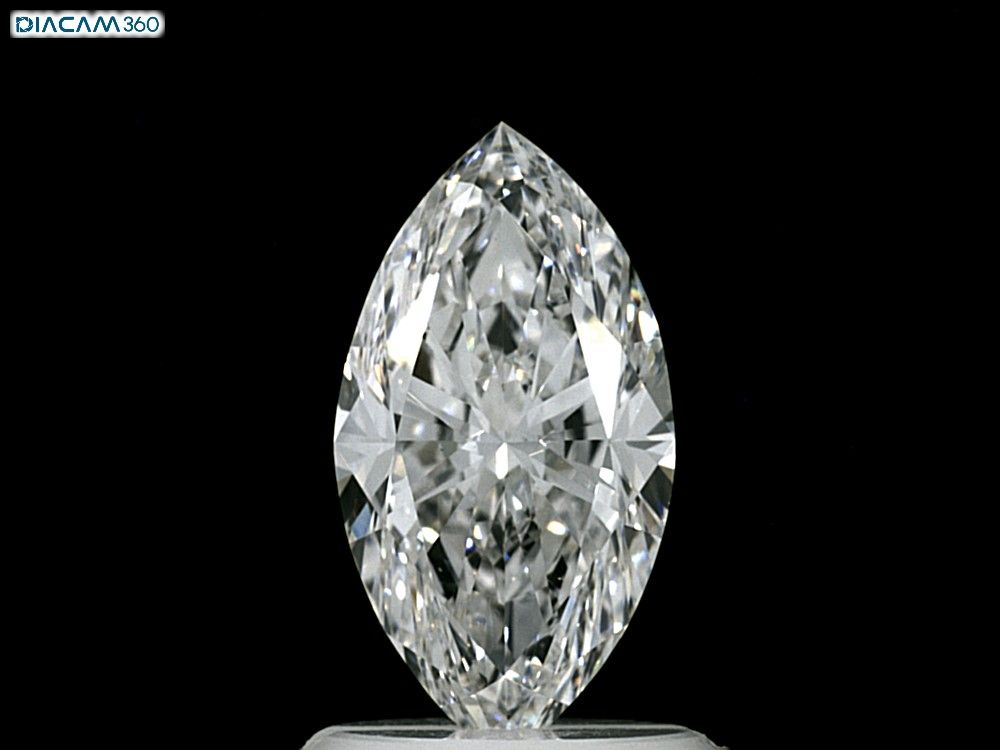 Diamante Naturale Taglio Marquise 1.2ct EX/EX F VS2 - GIA - 10.21x5.5x3.62mm