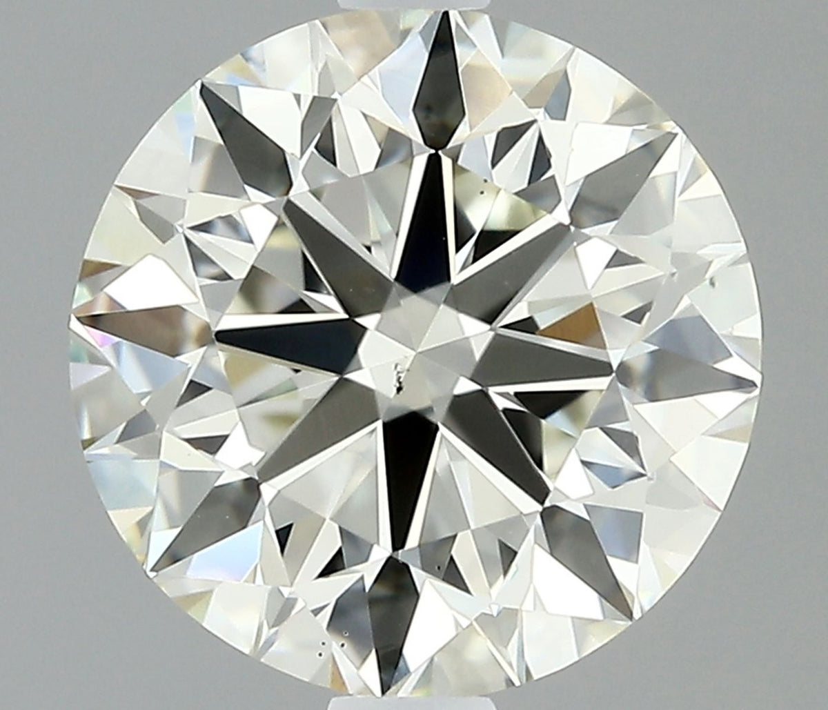 Diamante Naturale Taglio Brillante 1.9ct 3EX J VS1 - IGI - 7.78x7.86x4.93mm