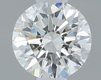 Diamante Naturale Taglio Brillante 0.38ct 3EX G IF - GIA - 4.63x4.65x2.86mm