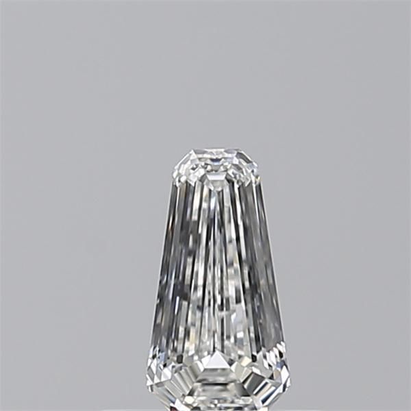 Diamante Naturale Taglio Scudo 0.42ct EX/EX F IF - GIA - 6.81x3.68x2.16mm