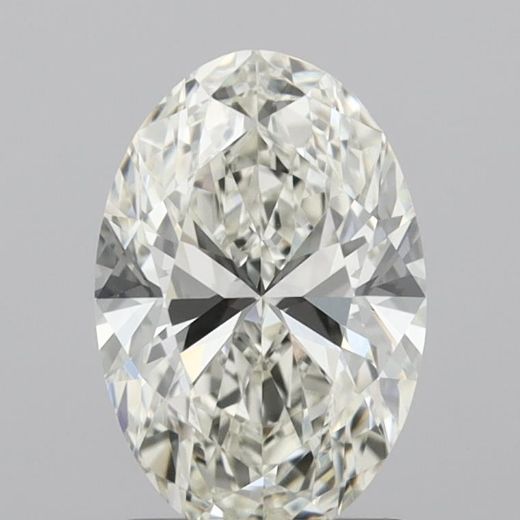 Diamante Naturale Taglio Ovale 1.31ct EX/EX J IF - IGI - 9.04x6.05x3.71mm