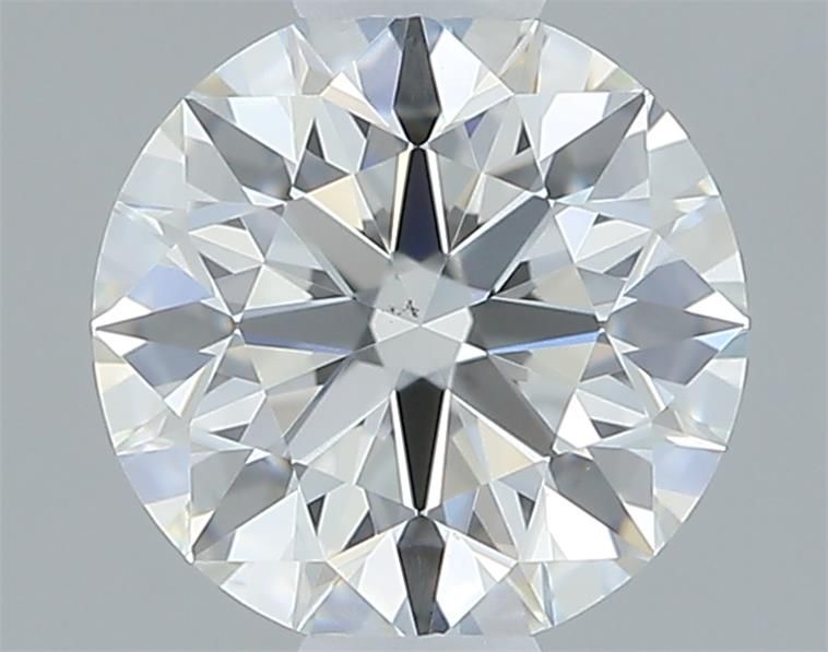 Diamante Naturale Taglio Brillante 0.56ct 3EX I VS2 - GIA - 5.25x5.27x3.28mm