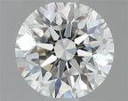 Diamante Naturale Taglio Brillante 0.6ct 3EX F VVS1 - IGI - 5.33x5.4x3.39mm