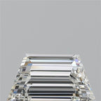 Diamante Naturale Taglio Trapezio 0.4ct EX/EX G IF - GIA - 6.39x3.42x2.24mm