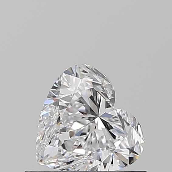Diamante Naturale Taglio Cuore 0.6ct VG/VG D VS1 - GIA - 5.21x5.61x3.4mm