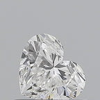 Diamante Naturale Taglio Cuore 0.61ct VG/EX E VVS2 - GIA - 5.07x5.97x3.4mm