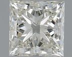 Diamante Naturale Taglio Princess 1.51ct EX/EX J VVS2 - IGI - 6.19x6.17x4.37mm