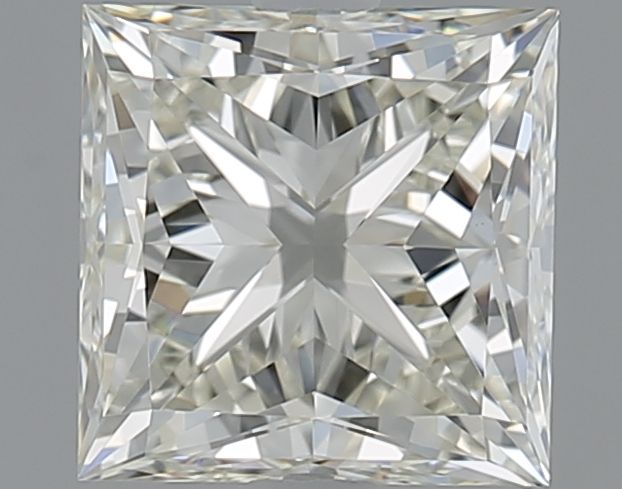 Diamante Naturale Taglio Princess 1.51ct EX/EX J VVS2 - IGI - 6.19x6.17x4.37mm