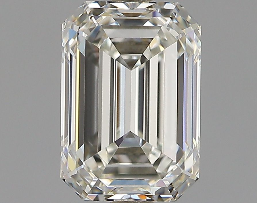 Diamante Naturale Taglio Smeraldo 1.31ct VG/EX J IF - GIA - 7.34x5.11x3.44mm