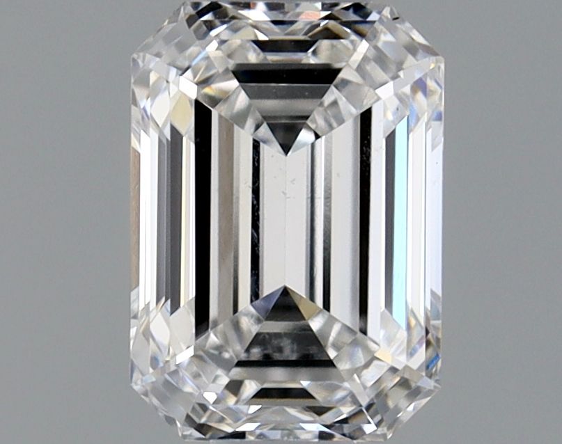 Diamante Naturale Taglio Smeraldo 0.7ct VG/EX E VS1 - GIA - 5.93x4.21x2.88mm