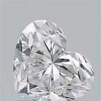 Diamante Naturale Taglio Cuore 1.01ct VG/VG D VS1 - GIA - 5.92x6.86x4.12mm