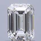 Diamante Naturale Taglio Smeraldo 1.21ct VG/EX F VS2 - GIA - 6.97x4.95x3.4mm