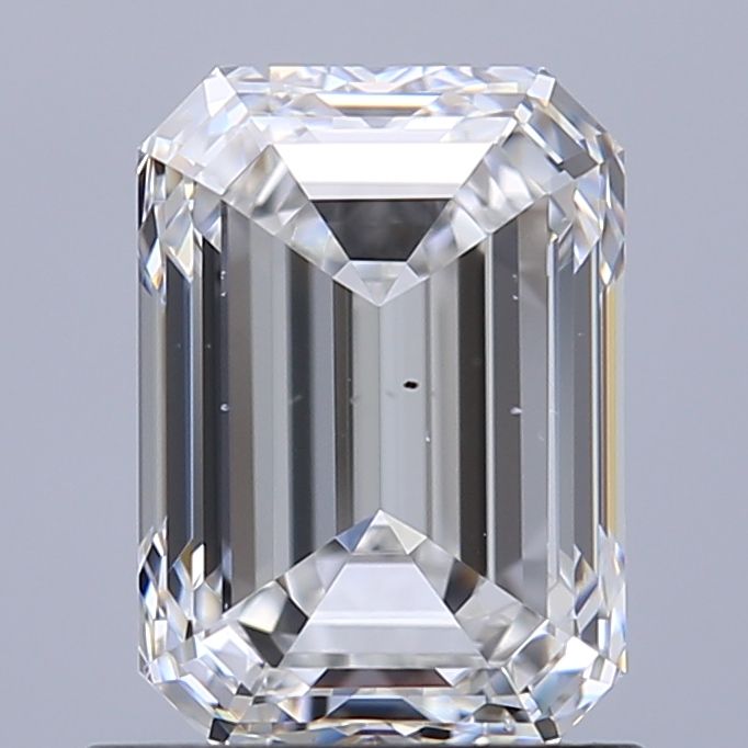 Diamante Naturale Taglio Smeraldo 1.21ct VG/EX F VS2 - GIA - 6.97x4.95x3.4mm