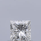 Diamante Naturale Taglio Princess 0.5ct VG/EX E VVS2 - GIA - 4.43x4.33x3.21mm