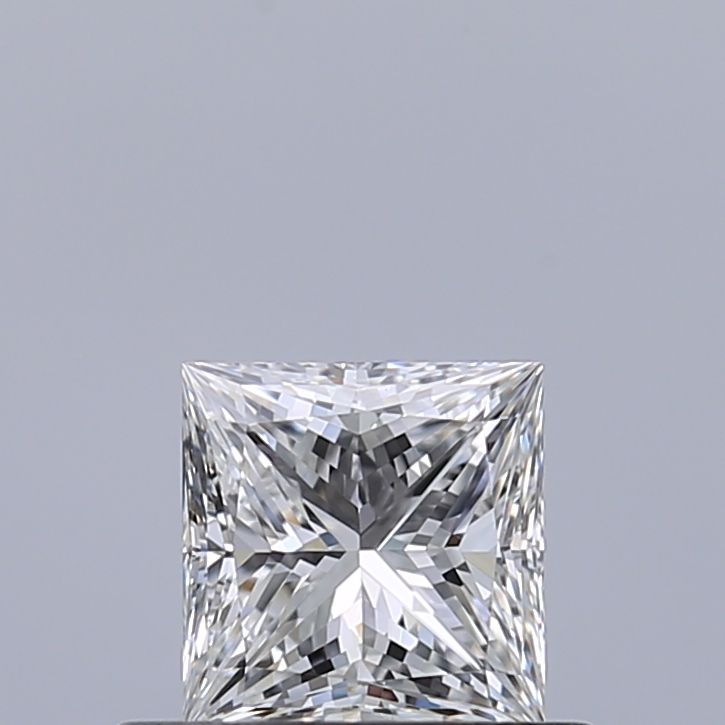 Diamante Naturale Taglio Princess 0.5ct VG/EX E VVS2 - GIA - 4.43x4.33x3.21mm