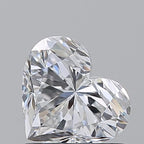 Diamante Naturale Taglio Cuore 1.01ct VG/EX D VS1 - GIA - 5.96x6.88x4.22mm