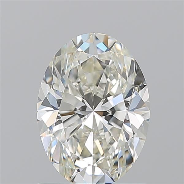 Diamante Naturale Taglio Ovale 1.3ct EX/EX J VS1 - GIA - 8.26x6.02x3.96mm