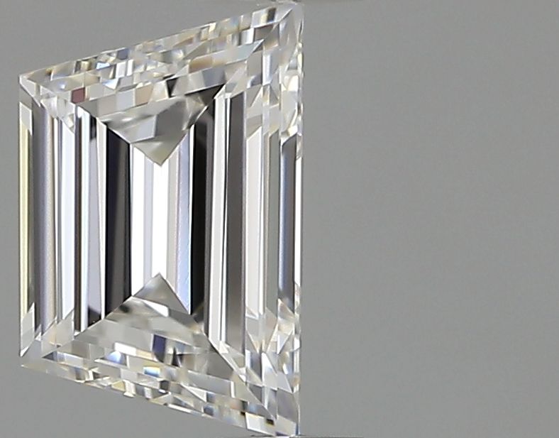 Diamante Naturale Taglio Trapezio 0.5ct VG/EX E IF - GIA - 3.92x6.13x2.54mm