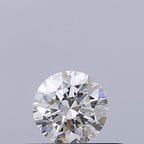 Diamante Naturale Taglio Brillante 0.28ct 3EX H IF - GIA - 4.15x4.18x2.6mm